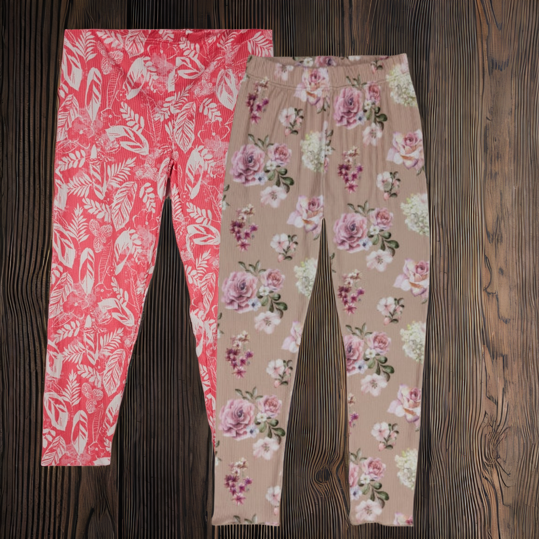 Calza leggins niña tramas varios set